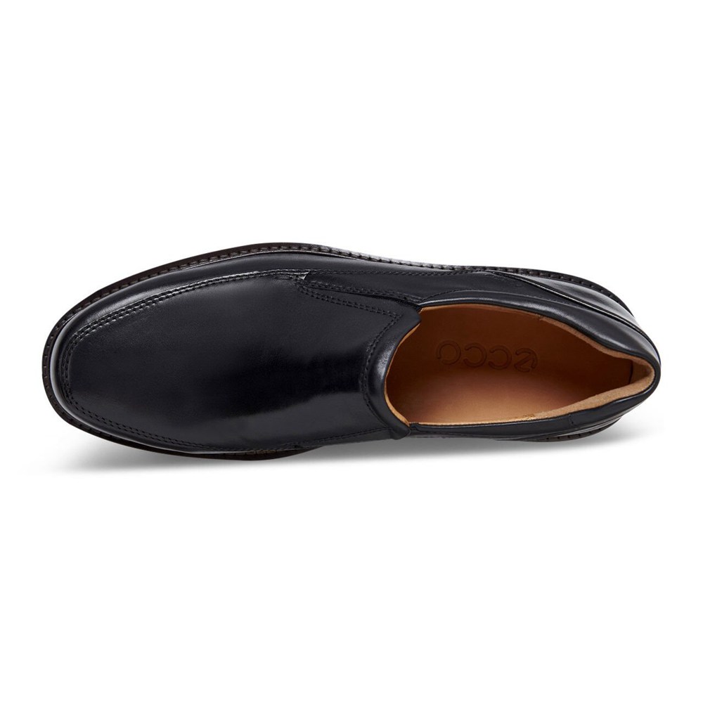 Slip On Hombre - ECCO Holton Apron Toe - Negros - RNH398246